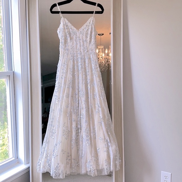 Needle & thread Floral Evermore Sequin cami ankle gown - Picture 14 of 16